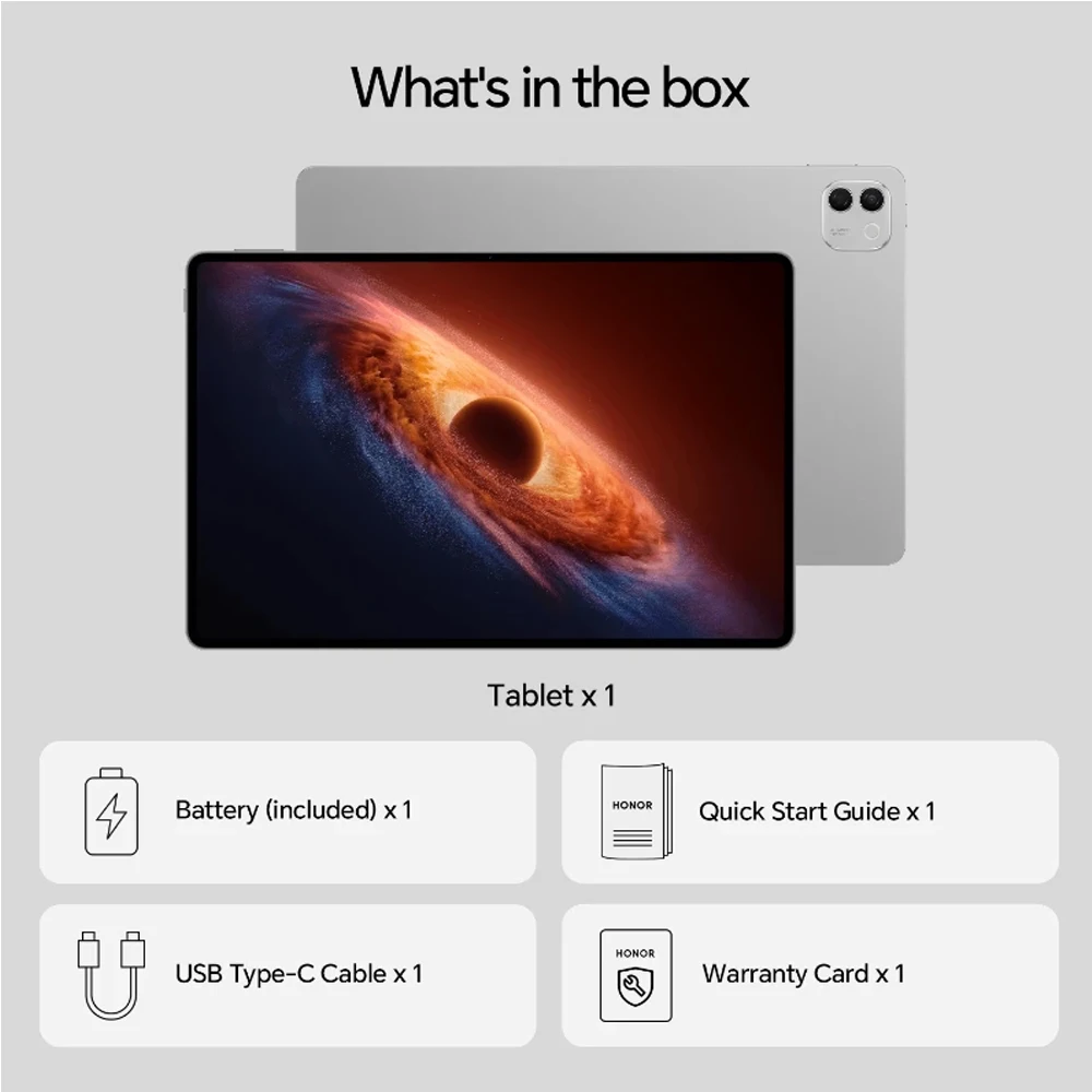 HONOR MagicPad 4, EU Version tablet, 12.3 inches 165Hz OLED Screen, 10100mAh Battery,Snapdragon 8 Gen 5, BT6.0, Android tablet