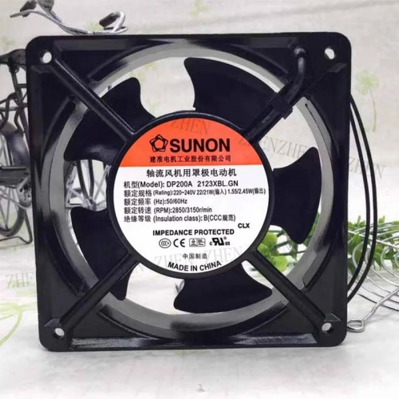 

Y ДЛЯ SUNON DP200A P/N2123XBL 12038 220 В-240 В 12 см шариковый охлаждающий вентилятор
