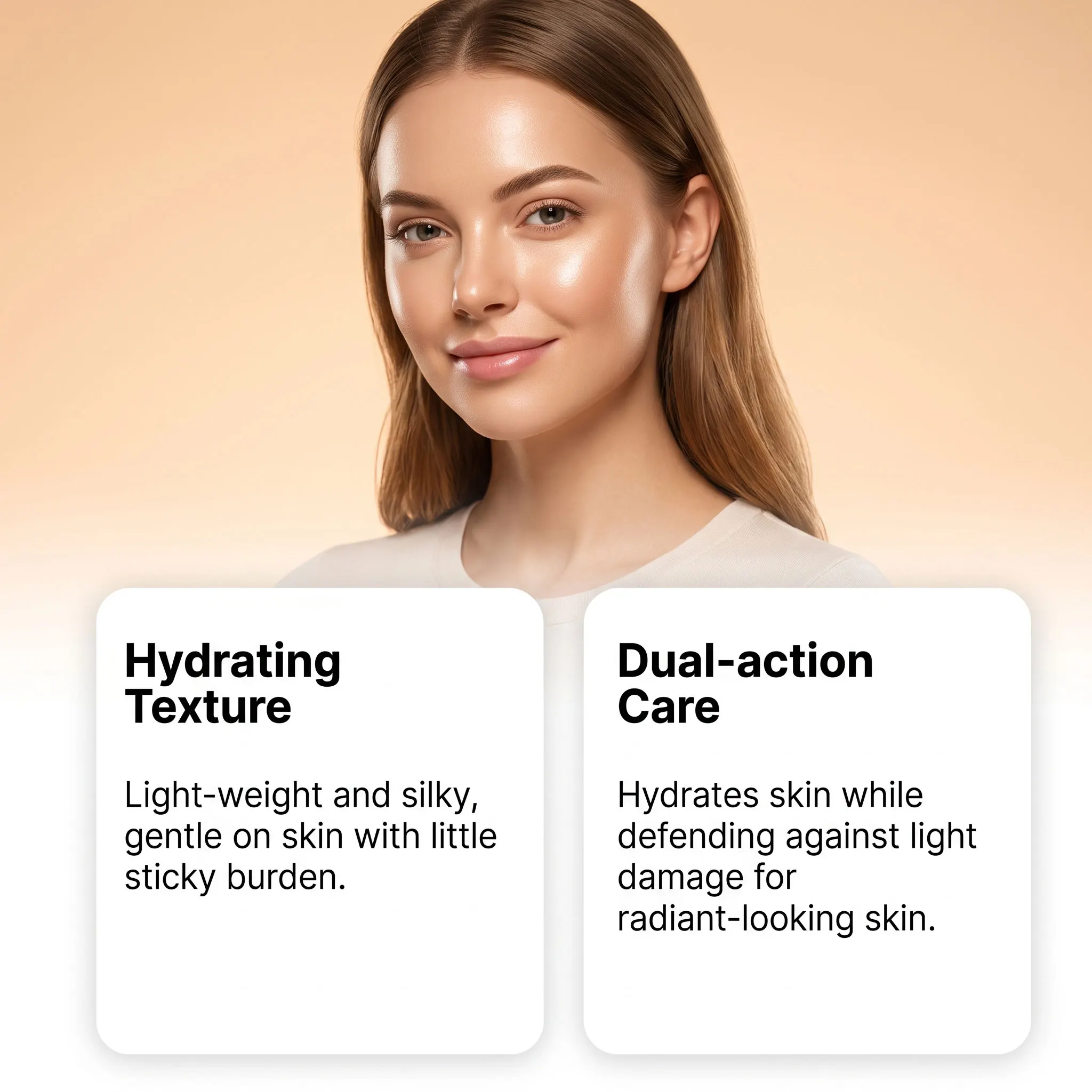 SPF 50 Sunscreen Serum Mist With Niacinamide&Citrus,Brighten Face Skin Daily Sun Protection Lightweight Korean Suncreen Skincare