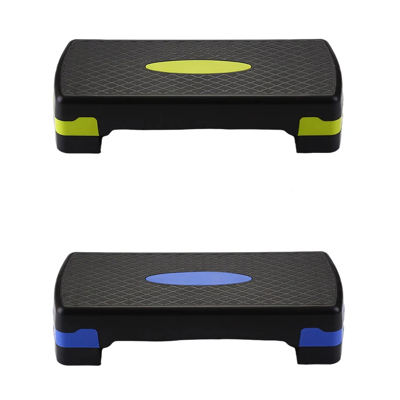 Home Step Platforms Gym Adjustable Stepper Aerobic 68CM Step Aerobic Platform with Two Raisers