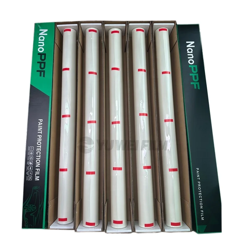 Nieuwe Autolak Film Anti-geel Tpu PPF TPU Nano Keramische Coating Auto Warp Transparant China Verf Beschermfolie