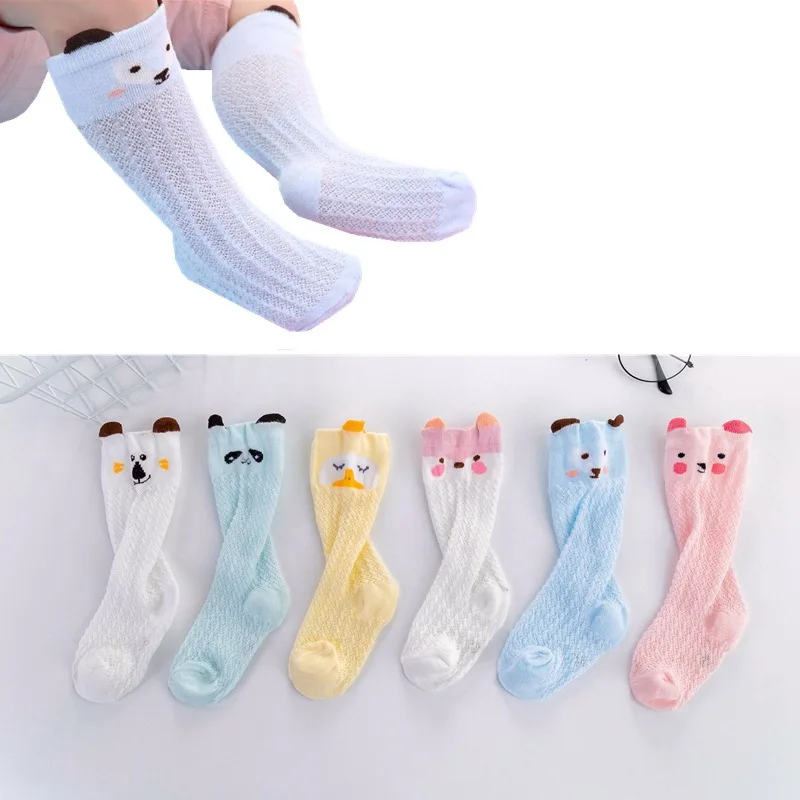 

Kids Socks Boy Girl Baby Infant Cotton Cute Cartoon Breathable Mesh for Spring Summer 1-12Y Children Socks Gifts Baby Clothes