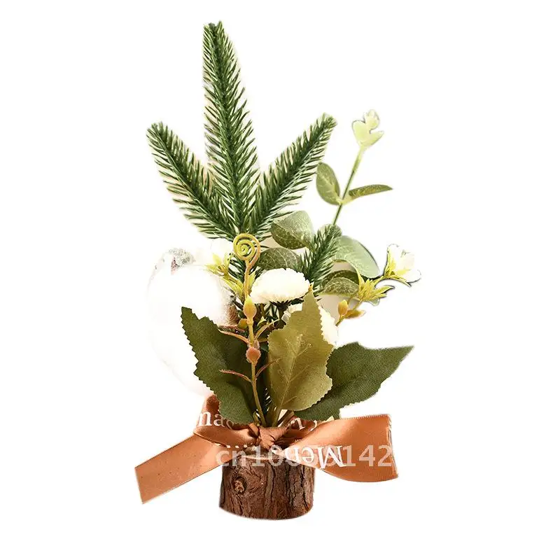 

Christmas tree decoration small ornaments mini Christmas tree gifts Christmas table small Christmas tree decorations