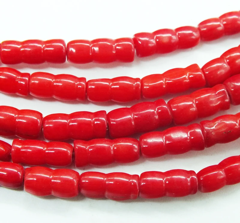 3shares/lot  4MM AAA high quality red oval shape Coral Loose Beads 15 inch