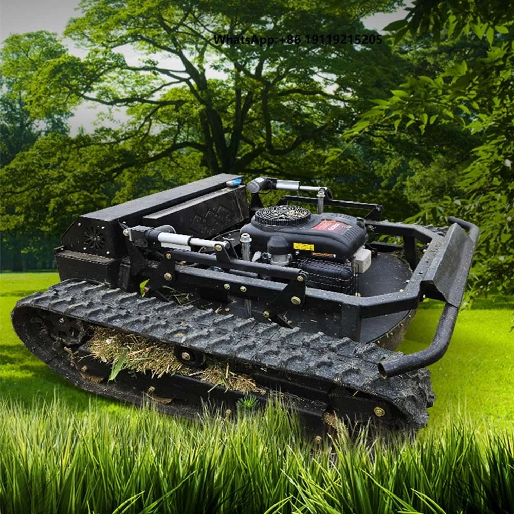 CE Certified Remote Control Lawn Mower Crawler Intelligent Mower for Sale