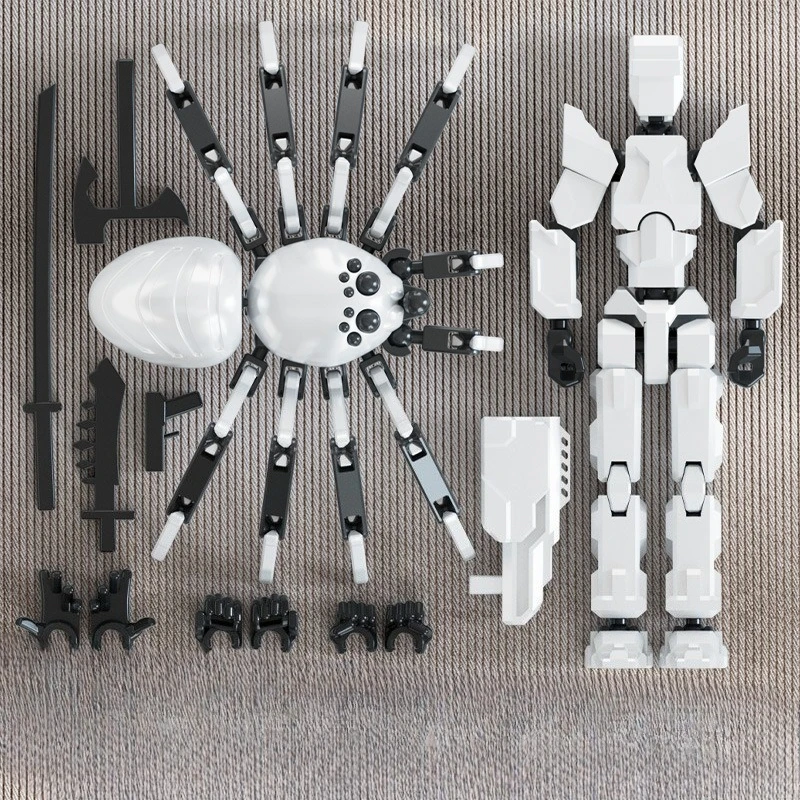 Spider Hero 13 Jointed Doll Action Figure Creative Modular Assembly Building Blocks Multi Jointed Toy Kids Gift Collectible 2026