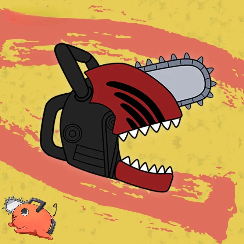 2025 ♥ Новая милая бензопила для женщин и мужчин, плюшевая шлем, косплей, аниме, костюмы Денджи, аксессуары, кепка с плащом ☆ ★ 2025 ♥ Новая милая бензопила для женщин и мужчин, плюшевая шлем, косплей, аниме, костюмы Денджи, аксессуары, кепка с плащом ☆ ★