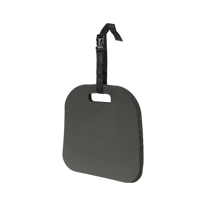 Soft Foam Stadium Seat Cushion, 0.8 inch Thick, Black, Unisex