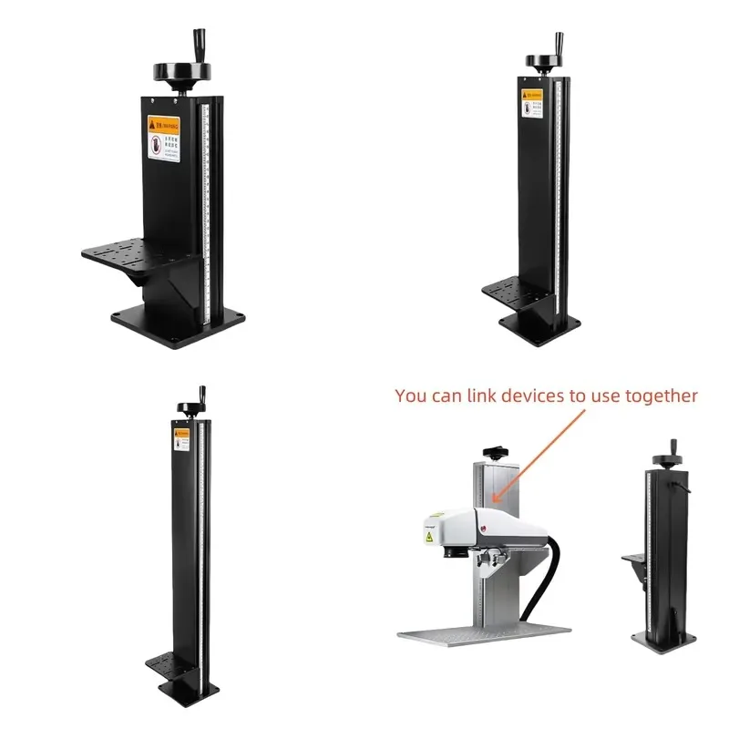 Optical Experiment ZL-500 Long-Stroke Axis Workbench Experimental Lifting Platform with Lead Screw Sliding Table Hardware