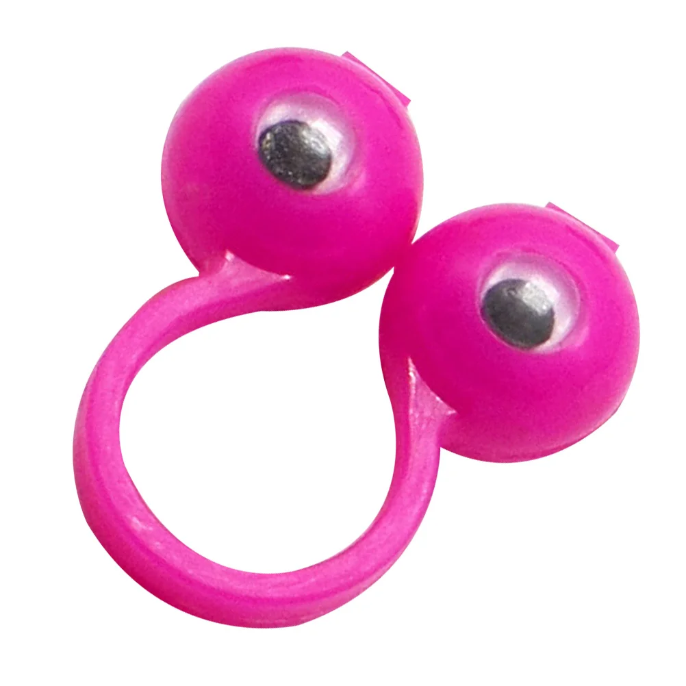 

50pcs Rings Cute Finger For Kids Party Favors Creative Learning Play Pretend Role Game Stage Puppet Theater Fun Eye