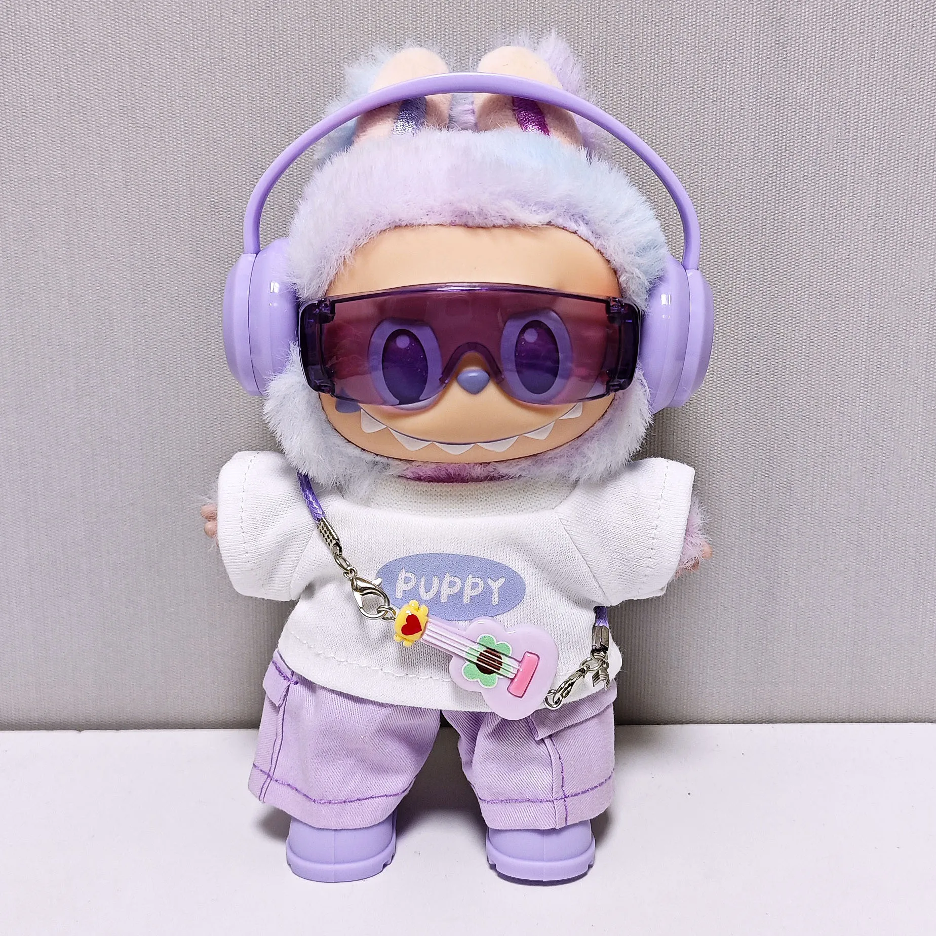 For Labubu Select High-quality Doll Clothing 15-17CM Casual Wear Set - 6-piece Set Labubu Universal Clothing