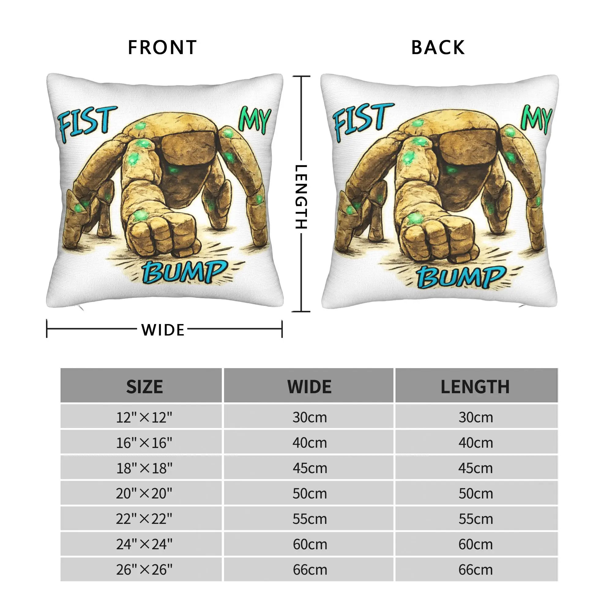 Fist My Bump  Amaze  Rocky from Project Hail Mary Pillow Case  Soft Pillow Cover For Office Car Home Decor Morden Pillowcases