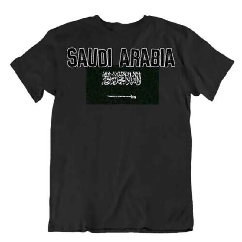 

Flag T Shirt Saudi Arabia Fashion Country Souvenir Gift Tee Pride logo