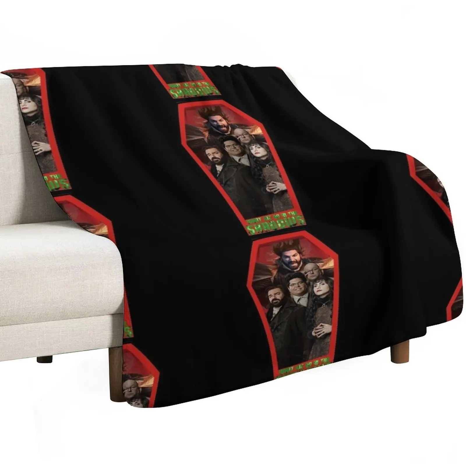What We Do In The Shadows Casts Throw Blanket heavy to sleep Bed For Decorative Sofa Hairys Large Summer Blankets