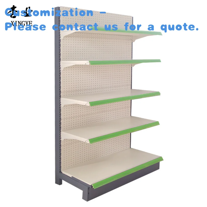 

custom.Attractive and Durable Eye-catching Gondola Shelving Supermarket Shelves