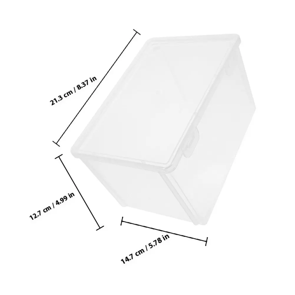 2Pcs Clear Food Storage Box Sealed Refrigerator Fruit Container Leakproof Fresh Keep Holder Fridge Organizer Transparent Crisper