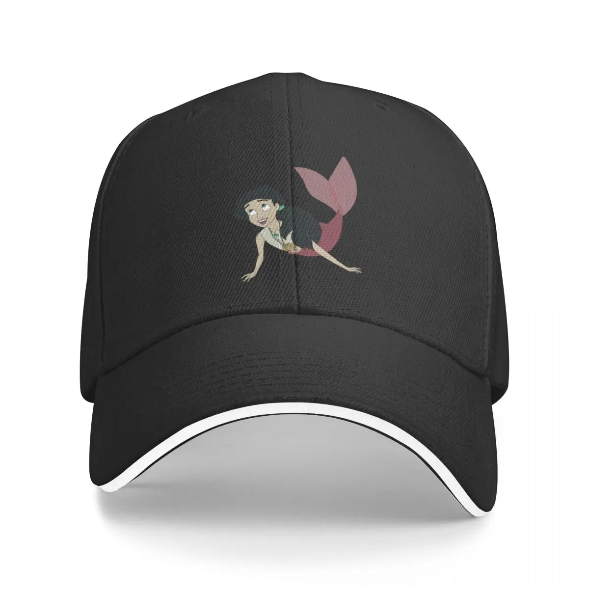 Melody the Mermaid Baseball Cap Mountaineering Fashion Beach Gentleman Hat Women's Golf Wear Men's