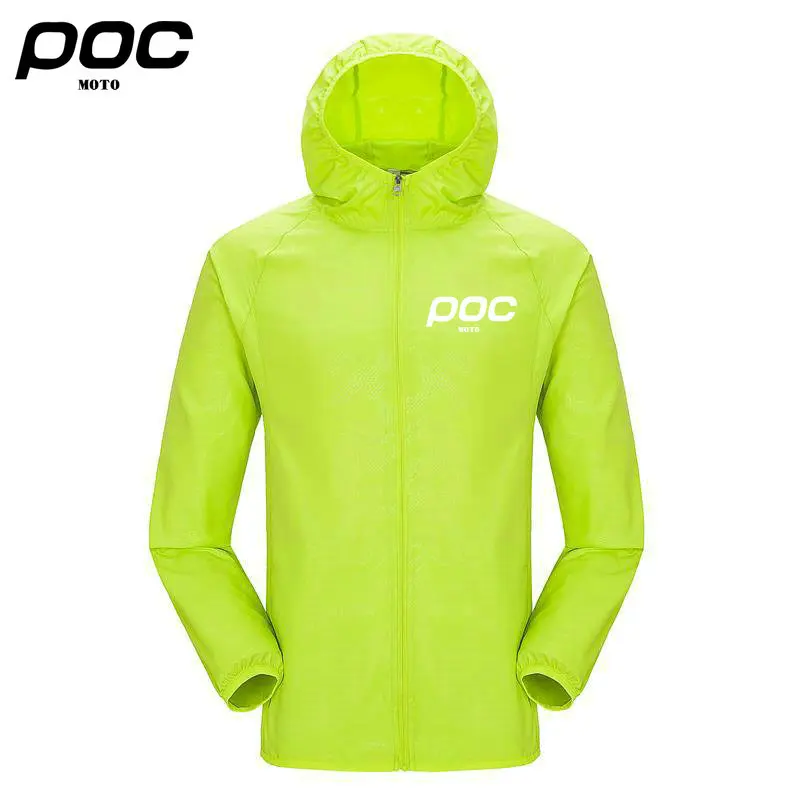 MOTO POC Cycling 2022 Waterproof Jacket UPF30+ MTB Bike Rain Jackets Raincoat Outdoor Sports Rainproof Cycling Jerseys S-3XL