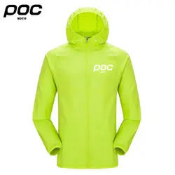 MOTO POC Cycling 2022 Waterproof Jacket UPF30+ MTB Bike Rain Jackets Raincoat Outdoor Sports Rainproof Cycling Jerseys S-3XL