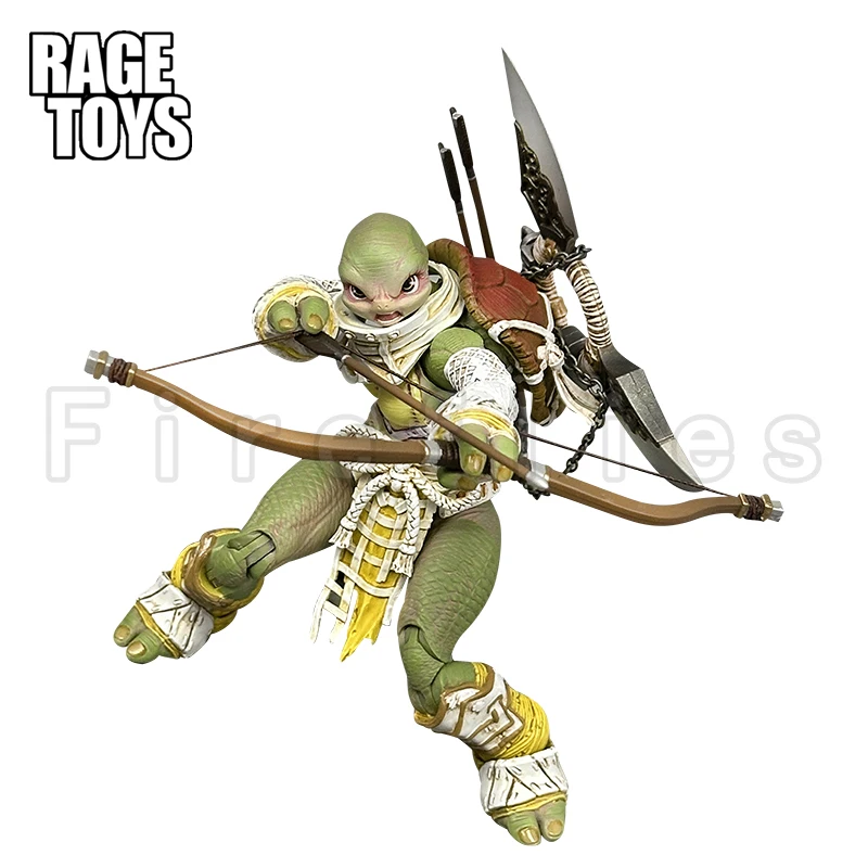 [الطلب المسبق] 1/12 7 بوصة ألعاب الغضب عمل الشكل السلاحف البنفسجي قرمزي أنيمي لعبة مجسمة