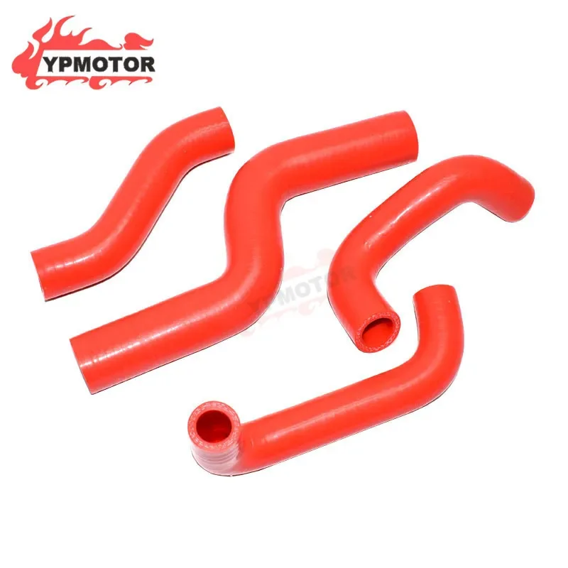 For Honda VFR400R NC30 1989-1993 Red VFR RVF 400 Motorcycle Silicone Radiator Pipe Coolant Hose Water Tube Kit RVF400 NC35 1994