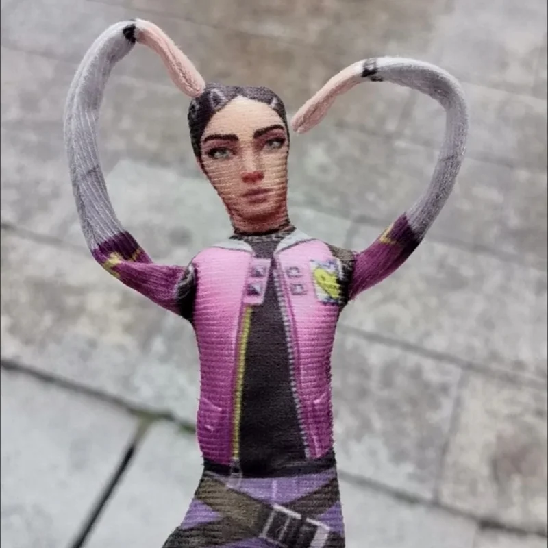 

Valorant game characters abstract dolls mice dry dolls hands and feet iron wire skeleton can move and pose modeling Funny toys