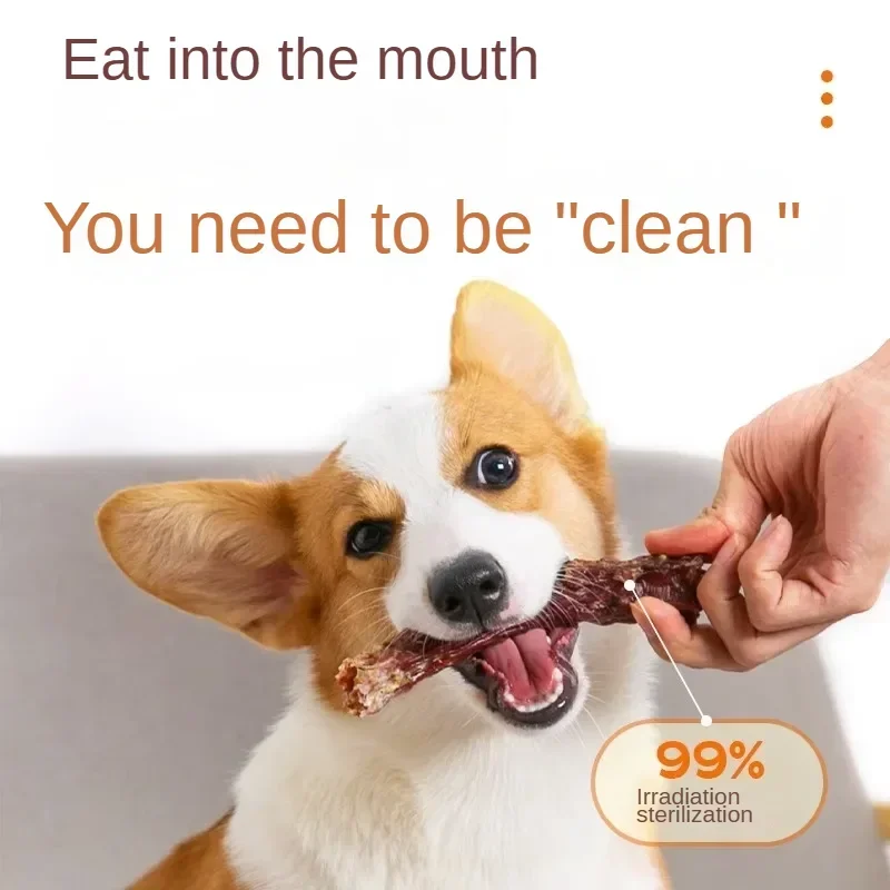 Air Dried Duck Neck Dog Snacks Puppy Molar Stick Tooth Cleaning Bone Molar Bite-resistant Dog Chew Training Food Pet Snacks