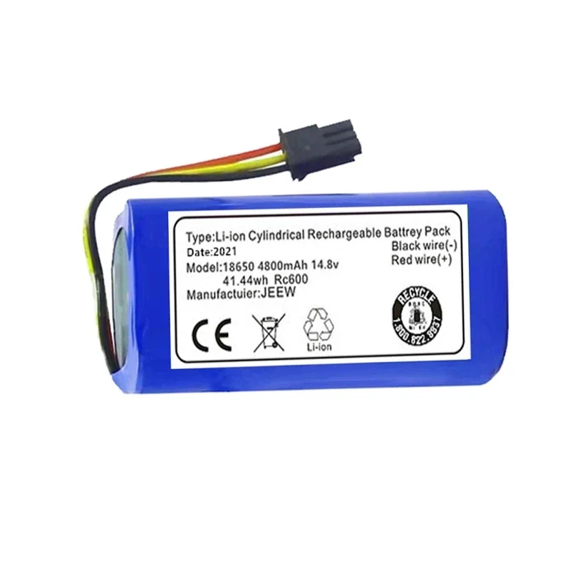 100% Nieuwe Originele 14,8V 12800Mah Roboter-Staubsauger Batterie Pak Für 360 S5 S7 T90 Robotic Staubsauger Ersatz Batterien