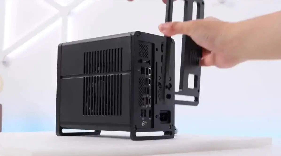 Xikii Ff04 Lp Itx Mini Case Cnc All Aluminum With Enp-8345l Silent