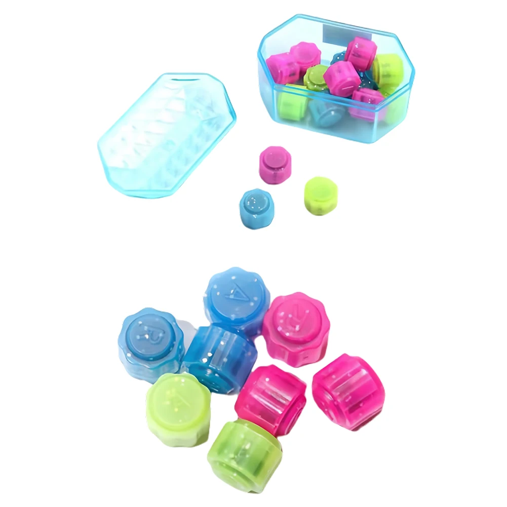 12 個 Gonggi ジャックストーン小石セット 収納ボックス付き 伝統的な遊び サイコロを投げる 手と目のコーディネーショントレーニング キャッチおもちゃ