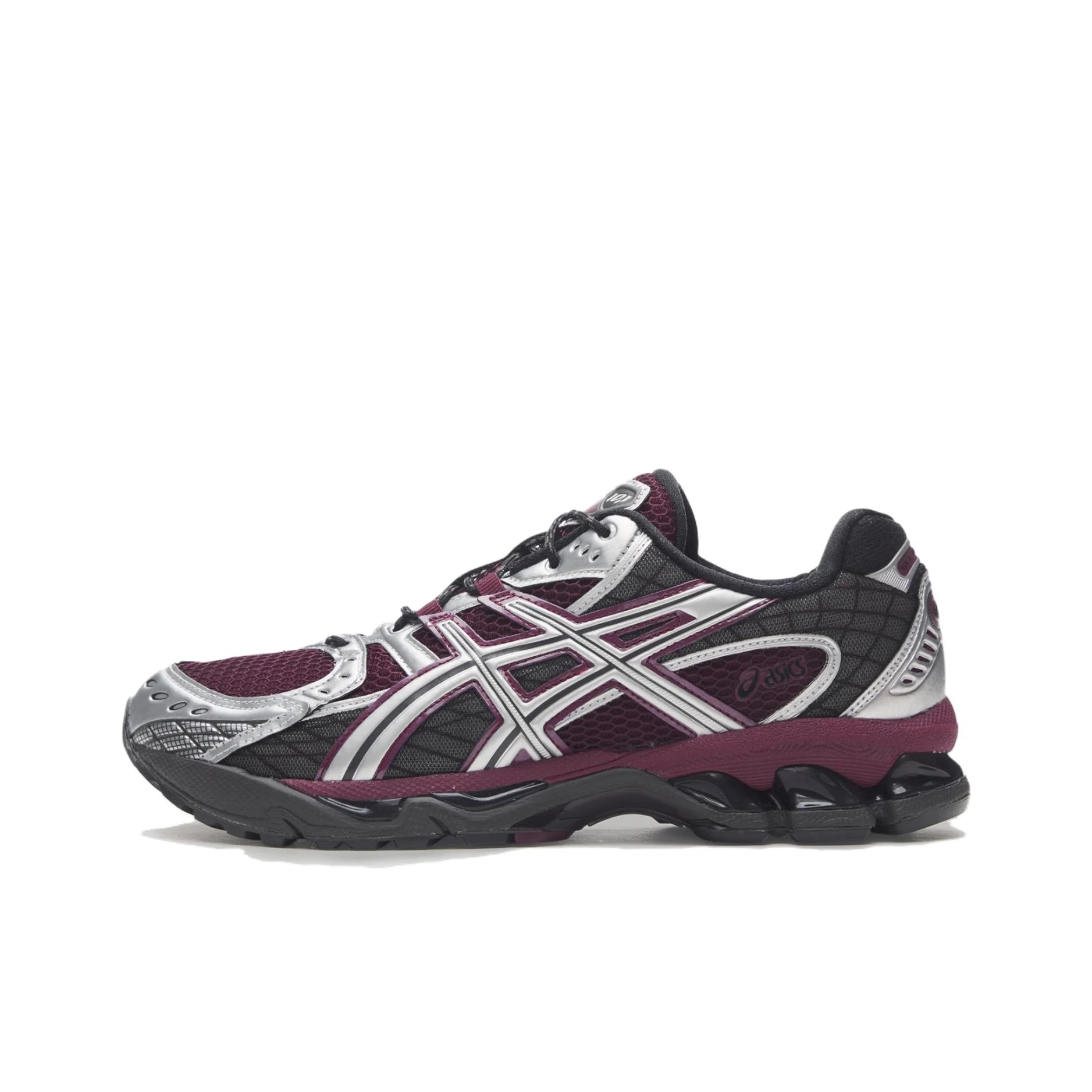 ASICS GEL Nimbus 10.1 Breathable Low top Casual City Commuting Running Shoes Unisex Dark Red 1203A543-501