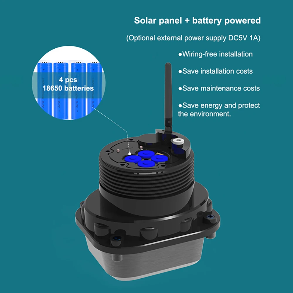 Solar Smart Irrigation Control Valve Timing Watering Agricultural Garden Sprinkler Valve Controller 4G Drip Irrigation System