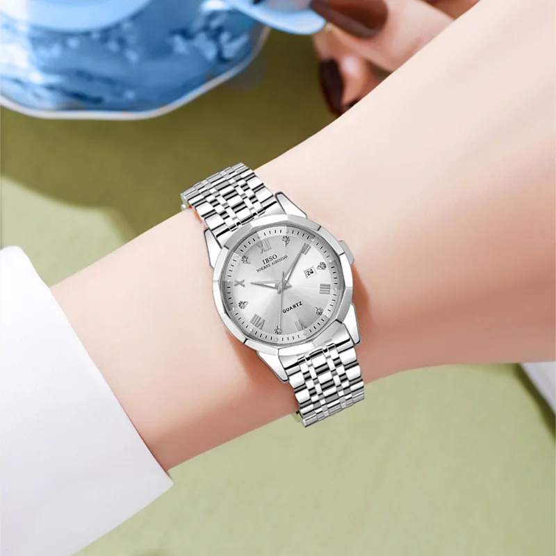 Vintage Women Wristwatch Steel Blue Dial Waterproof Elegant Small Handwatch Female Gifts 2025 Original Brands Lady Watch Golden