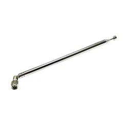 1pc Replacement 164mm 7 Sections Telescopic Antenna SMA Male for Radio TV DIY Wholesale Price Radio Aerial New