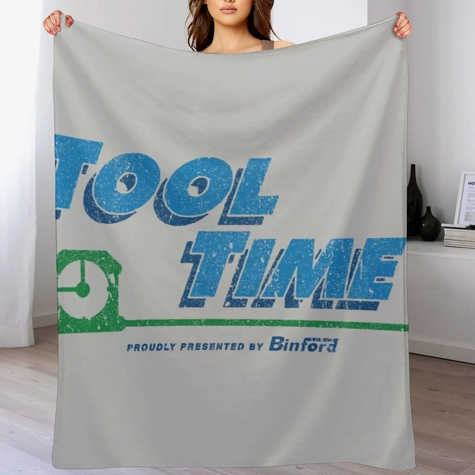 

Tool Time Throw Blanket Soft Solid Color Blanket for Couch Bed