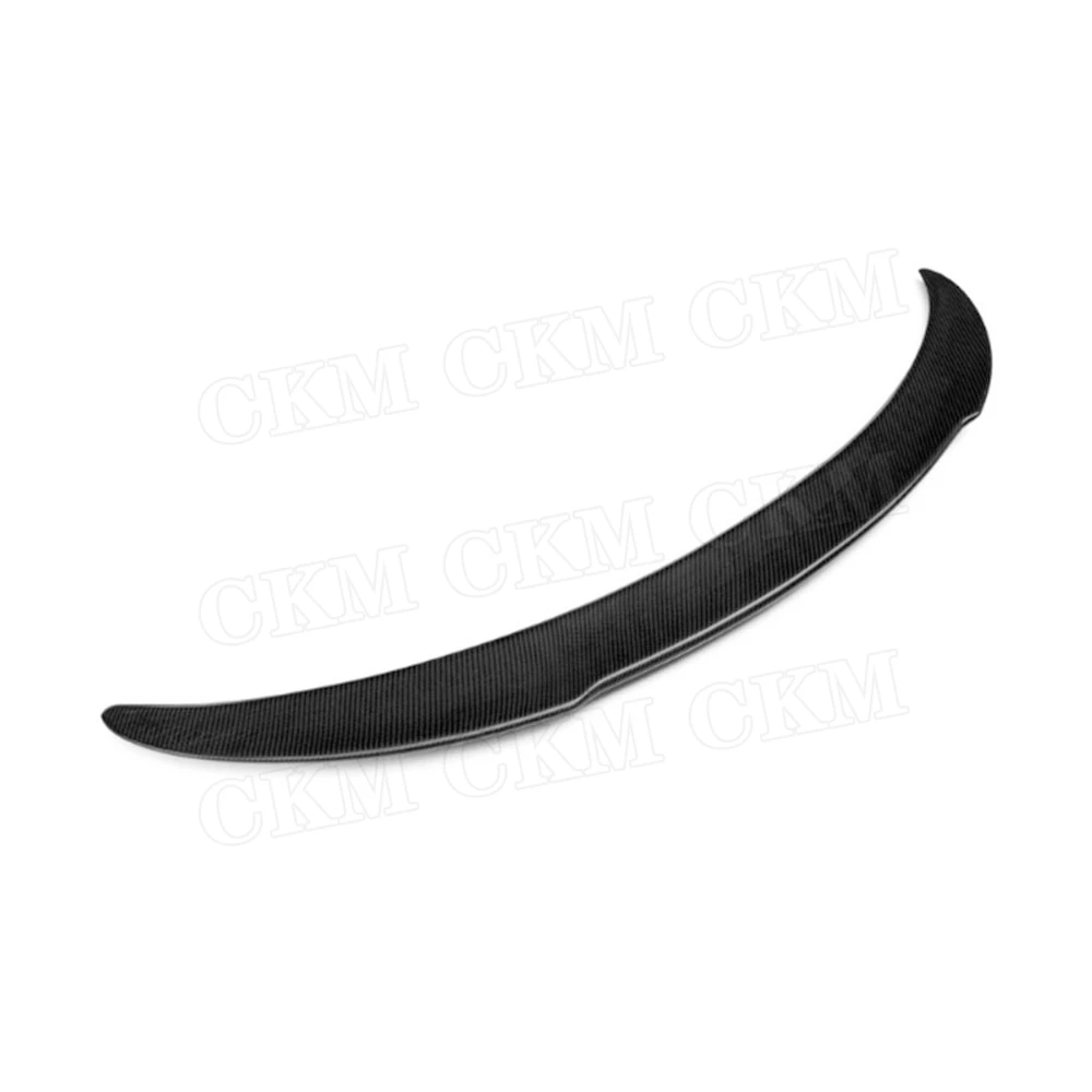 

For W117 Carbon Fiber Rear Trunk Spoiler With Red Line For Benz CLA Class CLA180 200 220 250 CLA45 Rear Boot Duck Wings 13-19