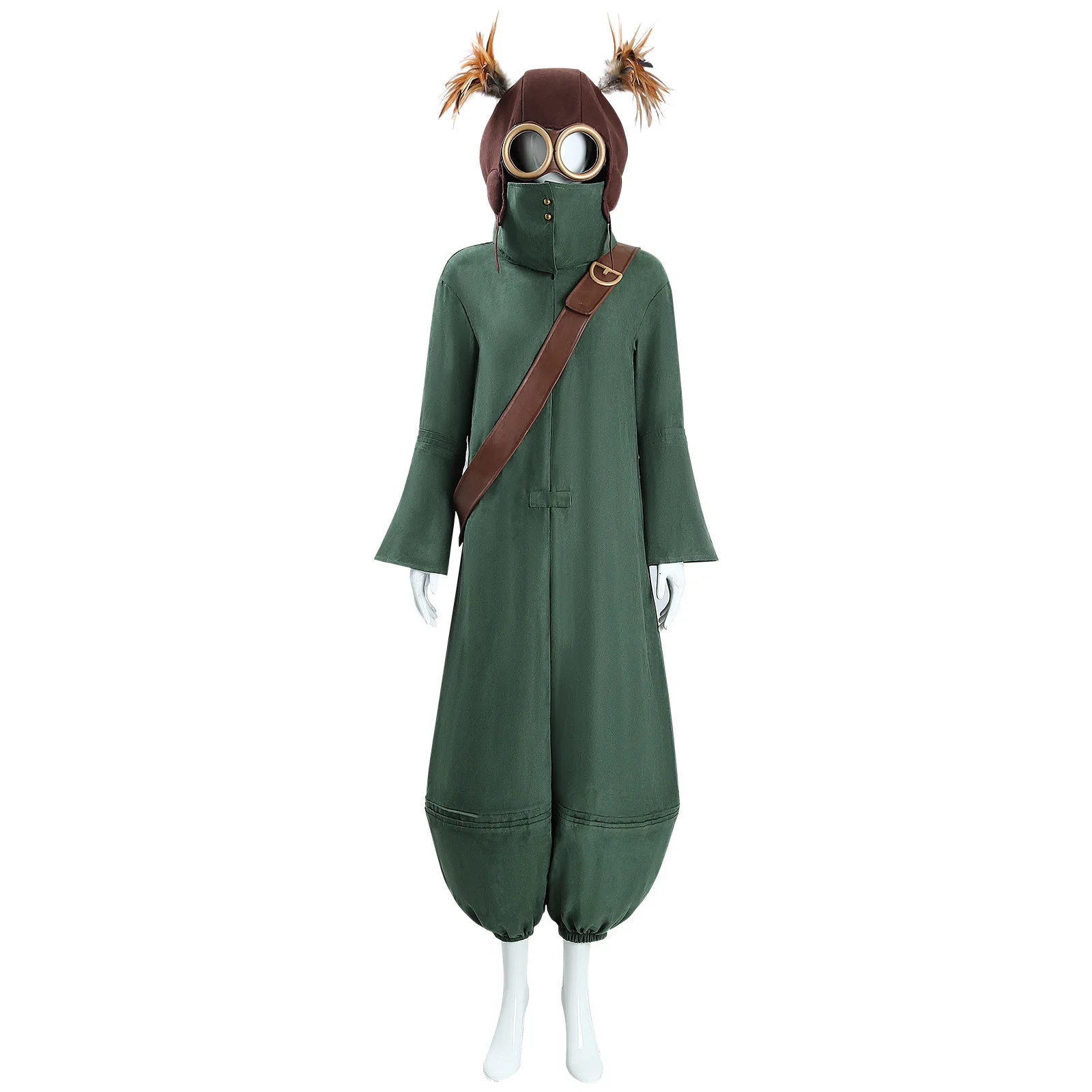 Game Little Anime Cos Night Mares 3 Cosplay Costume Character Comic-Con Woman Man Cartoon Green Horror Halloween Party Set