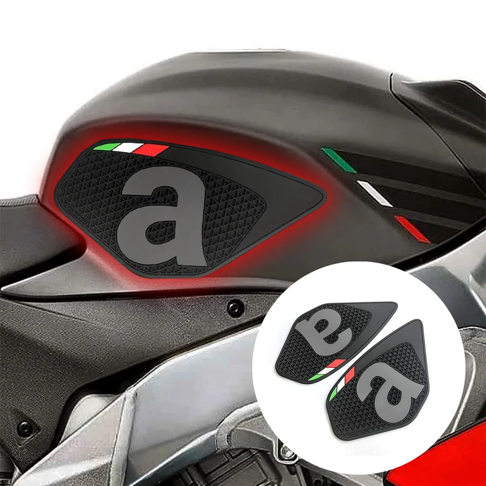 

Motorcycle Gas Knee Grip Traction Side Protector Anti Slip Tank Pad Sticker For Aprilia RSV4 2010-2021 TUONO 1100 2015-2021