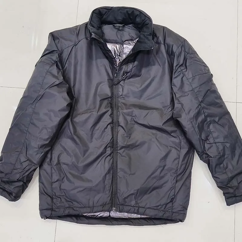 Winter Outdoor Trainning Jackets Men Warm Lightweight Tactics Causal Jacket Heat Reflective Windproof Hiking Coat Windbreaker