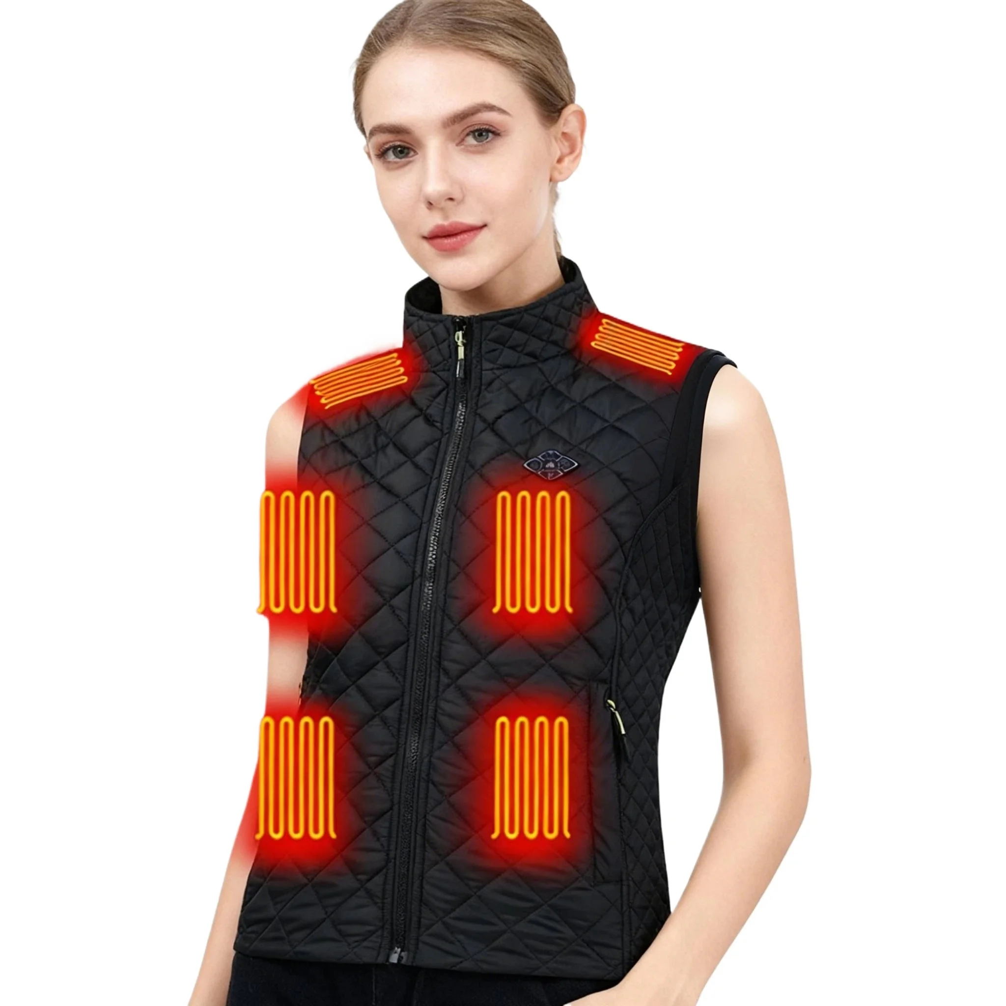 

USB Heated Vest for Women Smart Heating Winter Warm Sleeveless Jacket Electric Thermal Vest 21Area Heating Vest for Men Fashion