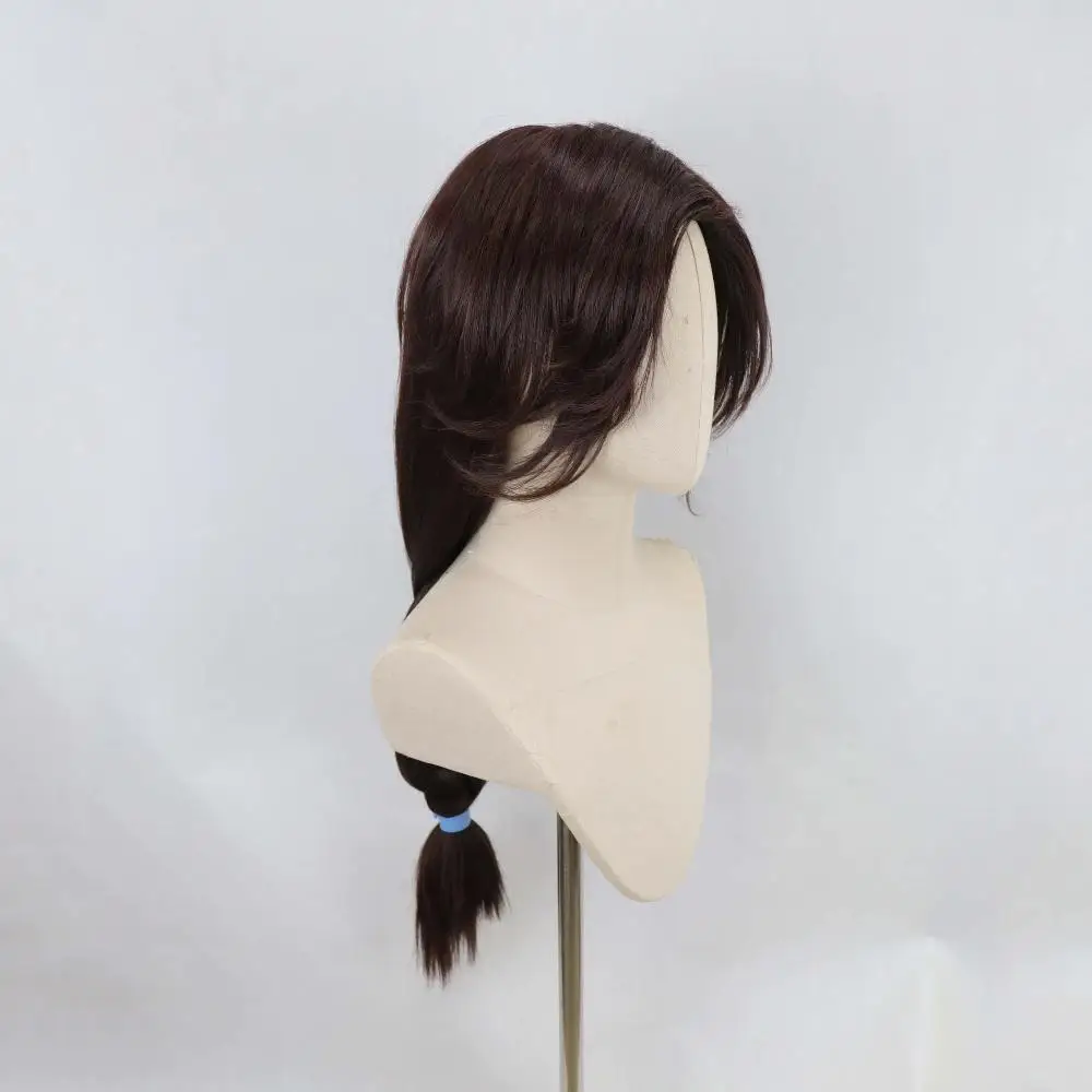 Monster Hunter Wilds Alma Cosplay Wig Heat Resistant Fiber Handmade Synthetic Game Anime Party Costume Wigs