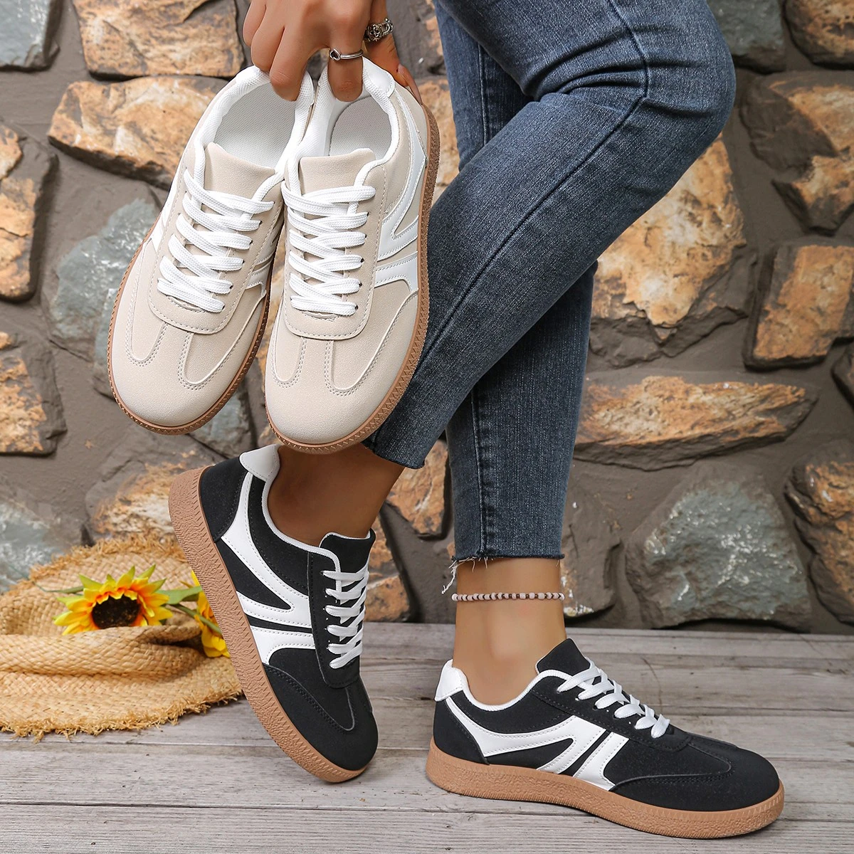 Spring and Autumn Elegant  Sexy Sports and Leisure Shoes Fashionable Best Selling New Comfortable Plus Size Women's Shoes