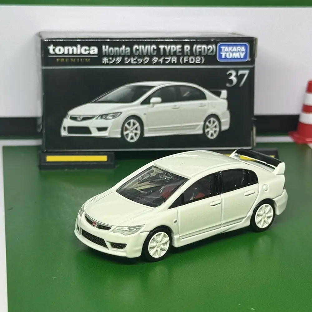 Takara Tomy Tomica Premium 37 Honda Civic TypeR (FD2) Cars Kids Toys Motor Vehicle Diecast Metal Model