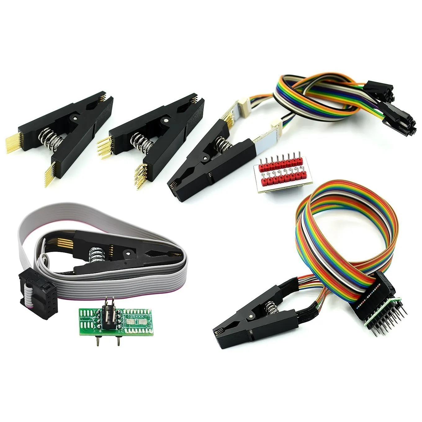 Programmer Testing Clip SOP16 SOP SOIC 16 SOIC16 Pin IC Test Clamp to DIP8 Flash for 25 series RT809F TL866CS TL866A