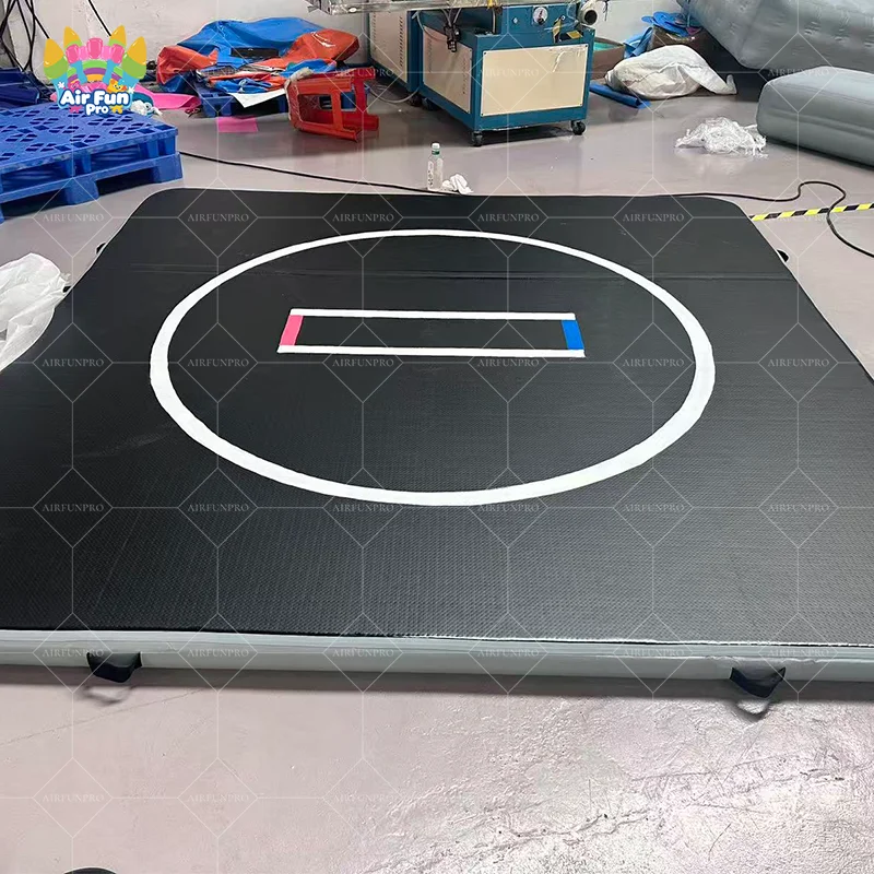 Tappetino da wrestling per giudo per arti marziali BJJ MMA, pieghevole, pieghevole, portatile, professionale, in PVC, da 10 cm di spessore, per la palestra