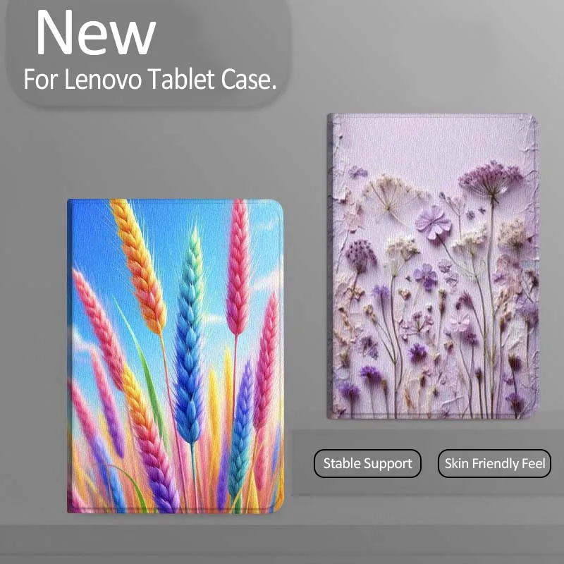 

Flower Art Fashion Gift For Xiaoxin Lenovo Tab Pad K11 K10 M10 P11 3rd Plus Pro Legion Y700 Y900 Gen4 2 Tablet Case