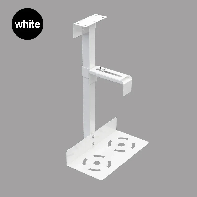 Soporte Universal para caja de PC, ajustable debajo del escritorio, soporte lateral de pared para CPU, elevador de ordenador, colgador de mainframe, soporte de caja Host