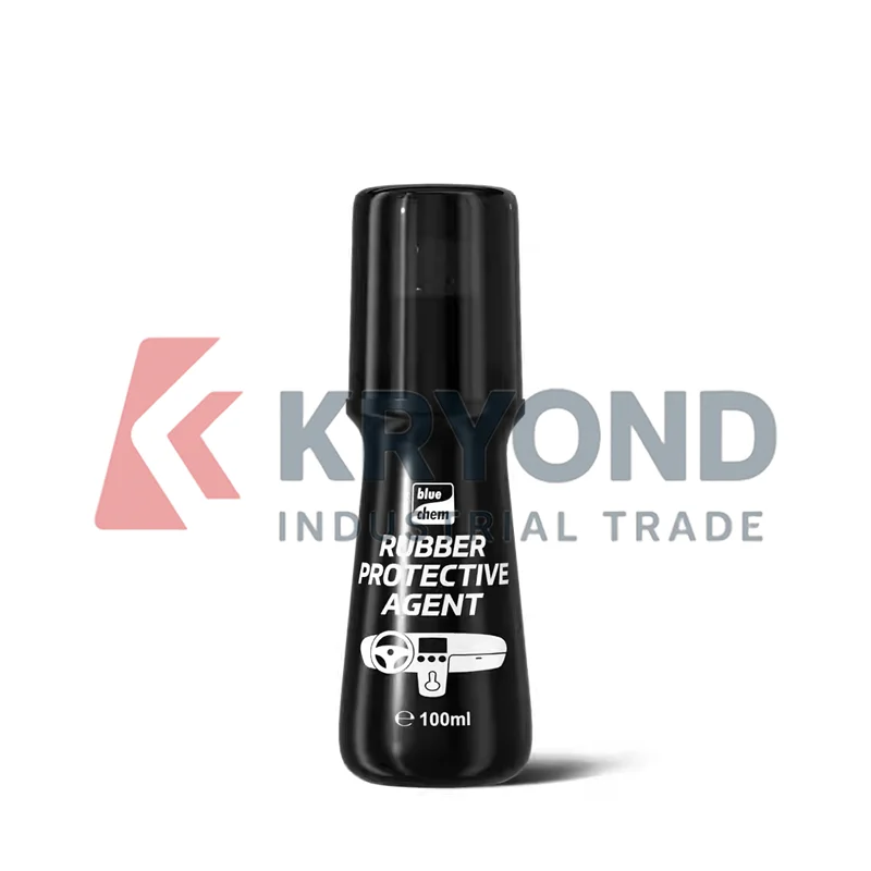 Blue Chem Rubber Protective Agent for Automotive Rubber Seals and Tires Provides UV Protection Anti Aging Conditioning