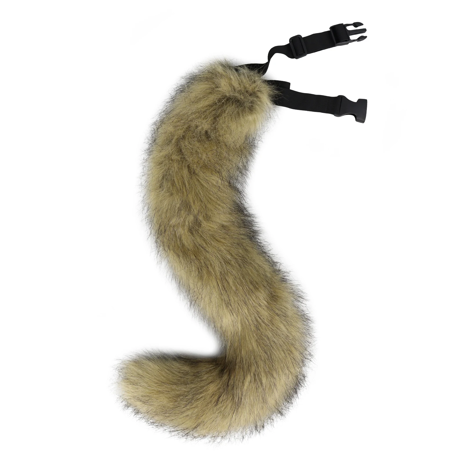 Adults 26 Inch Wolf Tail Soft Long Fur Cat Fox Costume Tail for Halloween Fancy Party Costume