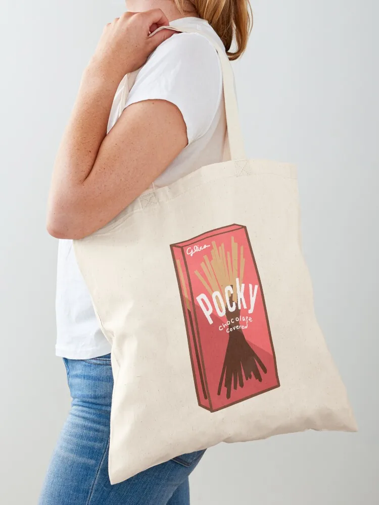 

Pocky Tote Bag canvas tote large tote bag bags woman 2025 Women's shopper